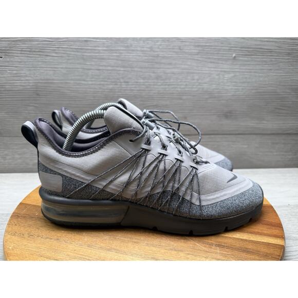 Nike Air Max Sequent 4 Utility Atmosphere Gray AV5356-003 Womens 8.5 - Picture 1 of 11